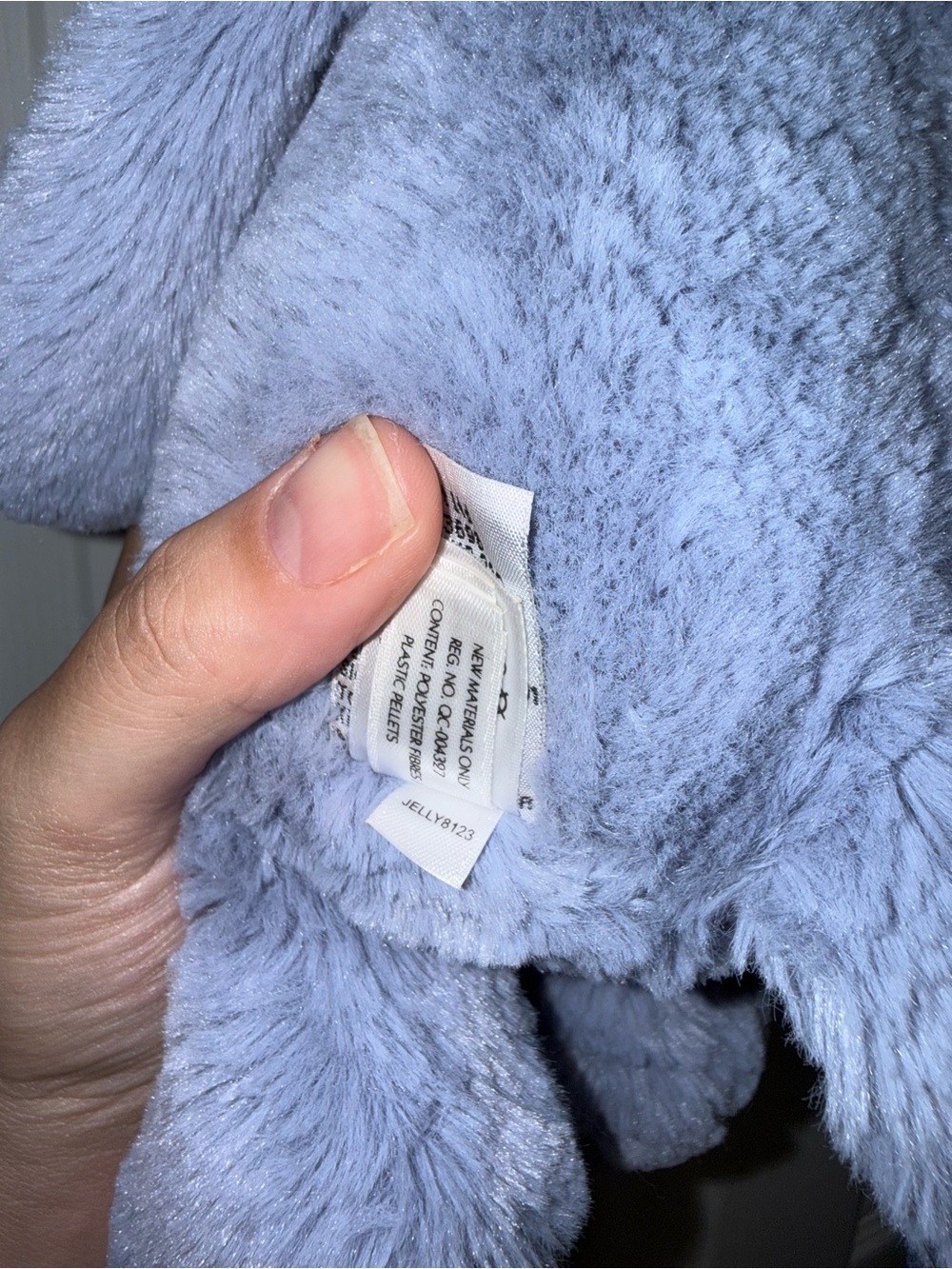 Jellycat Blue Bashful Donkey - Picture 6 of 6